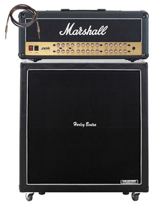 Marshall JVM410 + Harley Benton G412A Vintage